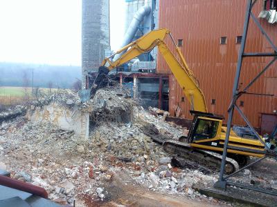 Demolice objektů, průmyslových a výškových staveb - Plzeňský skart